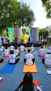 21 June, 2022 Celebration of 8th International Day of Yoga in Uzbekistan