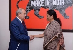 23 August, 2017 Visit of high level Uzbek delegation led by H.E. Mr. Abdulaziz Kamilov, Minister of Foreign Affairs of Uzbekistan to India from 21-23 August 2017.