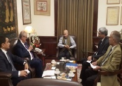 23 August, 2017 Visit of high level Uzbek delegation led by H.E. Mr. Abdulaziz Kamilov, Minister of Foreign Affairs of Uzbekistan to India from 21-23 August 2017.