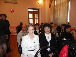 14 March, 2014 Yoga Graduation Day at Lal Bahadur Shastri Centre for Indian Culture, Tashkent.