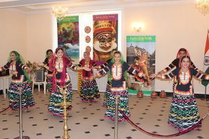 15 August Cultural programme by the students of Lal Bahadur Shastri Centre for Indian Culture, Tashkent