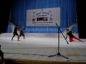 Performance in Samarkand Art College on April 10,2015
