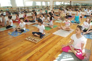 19 June, 2015 Yoga Demo at Barkamol Avlod City Children’s Centre