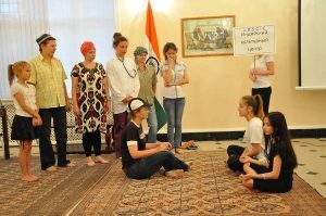 21 June, 2016 Play “Save tree save life” by the Yoga students of LBSCIC 2nd International Day of Yoga