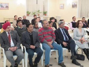26 November, 2016 Invited guests at the Constitution Day of India event in Uzbekistan at Embassy of India, Tashkent