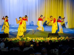 Diverse forms of Indian classical and folk dances performed by Uzbek and Indian artists at Flavors of Indian Dance organised by LBSCIC