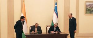 26 September, 2019 A Protocol on Cooperation was signed by H.E. Mr. Pankaj Saran, Deputy National Security Advisor of India & H.E. Mr. Viktor Makhmudov, Secretary of the National Security Council of Uzbekistan