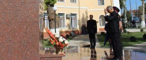 02 October, 2019 School no. 24 in Tashkent celebrated 115th birth anniversary of former Prime Minister Late Shri Lal Bahadur Shastri. Ambassador of India Santosh Jha paid floral tributes at Shastri monument in school premises.